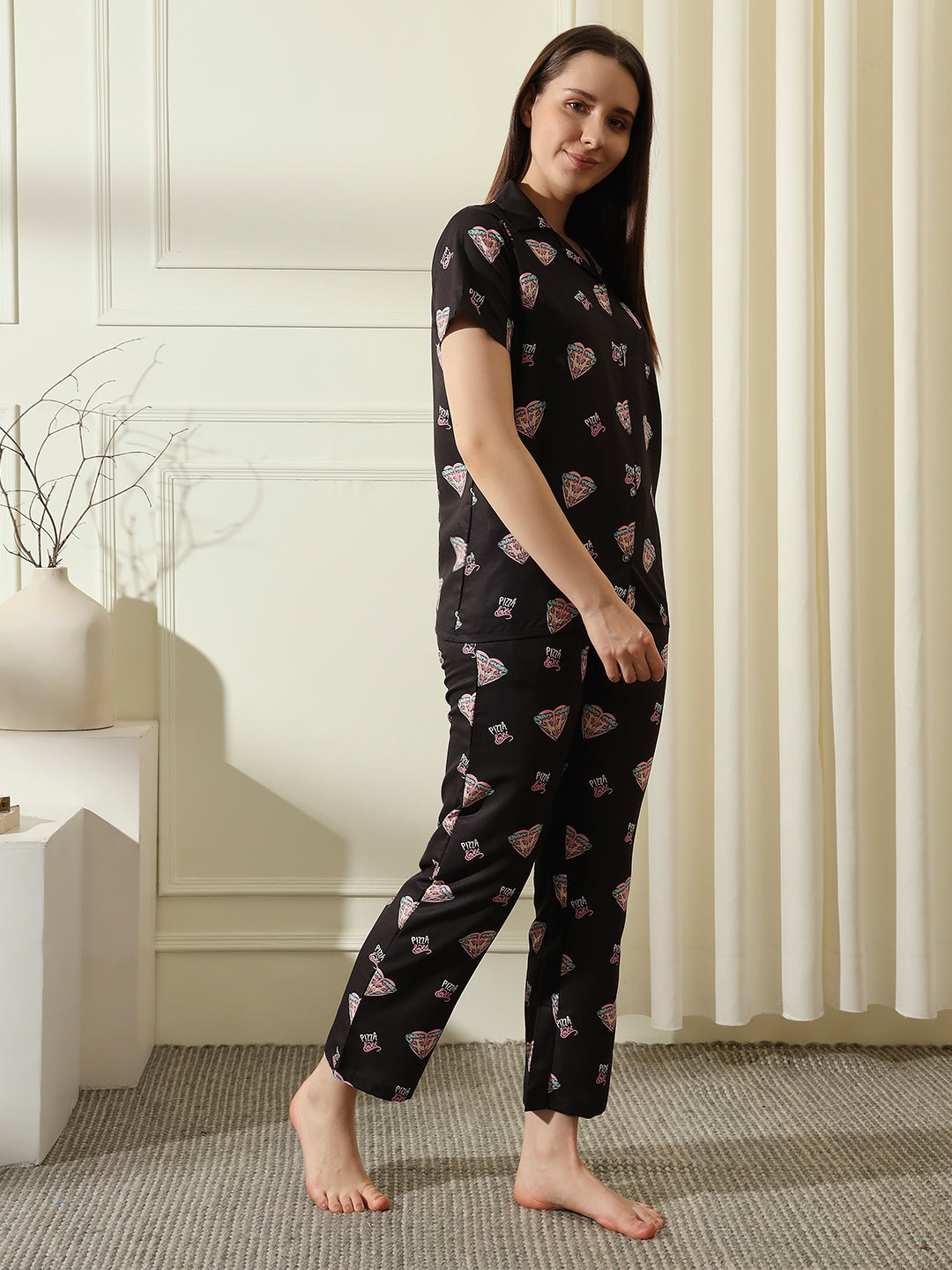 Ultimate Pizza Love Pyjama Set thehouseofcomfort