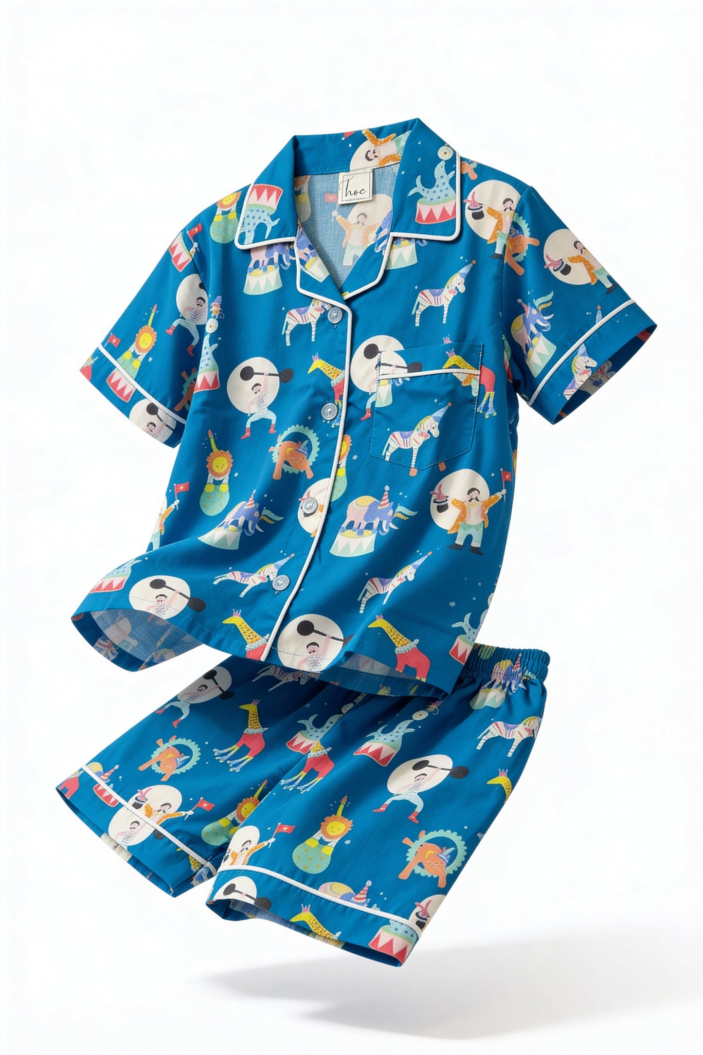 Circus Themed Shorts Set House of Comfort