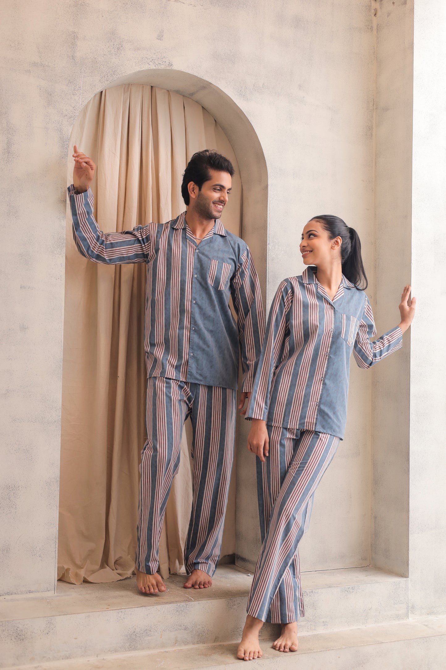 Twinning & Winning Couple PJ Set- Male thehouseofcomfort