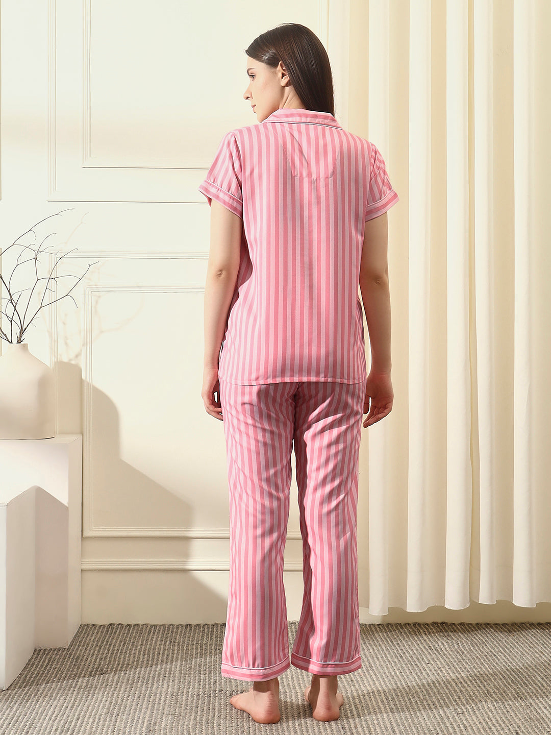 Cozy Striped Pyjama set thehouseofcomfort