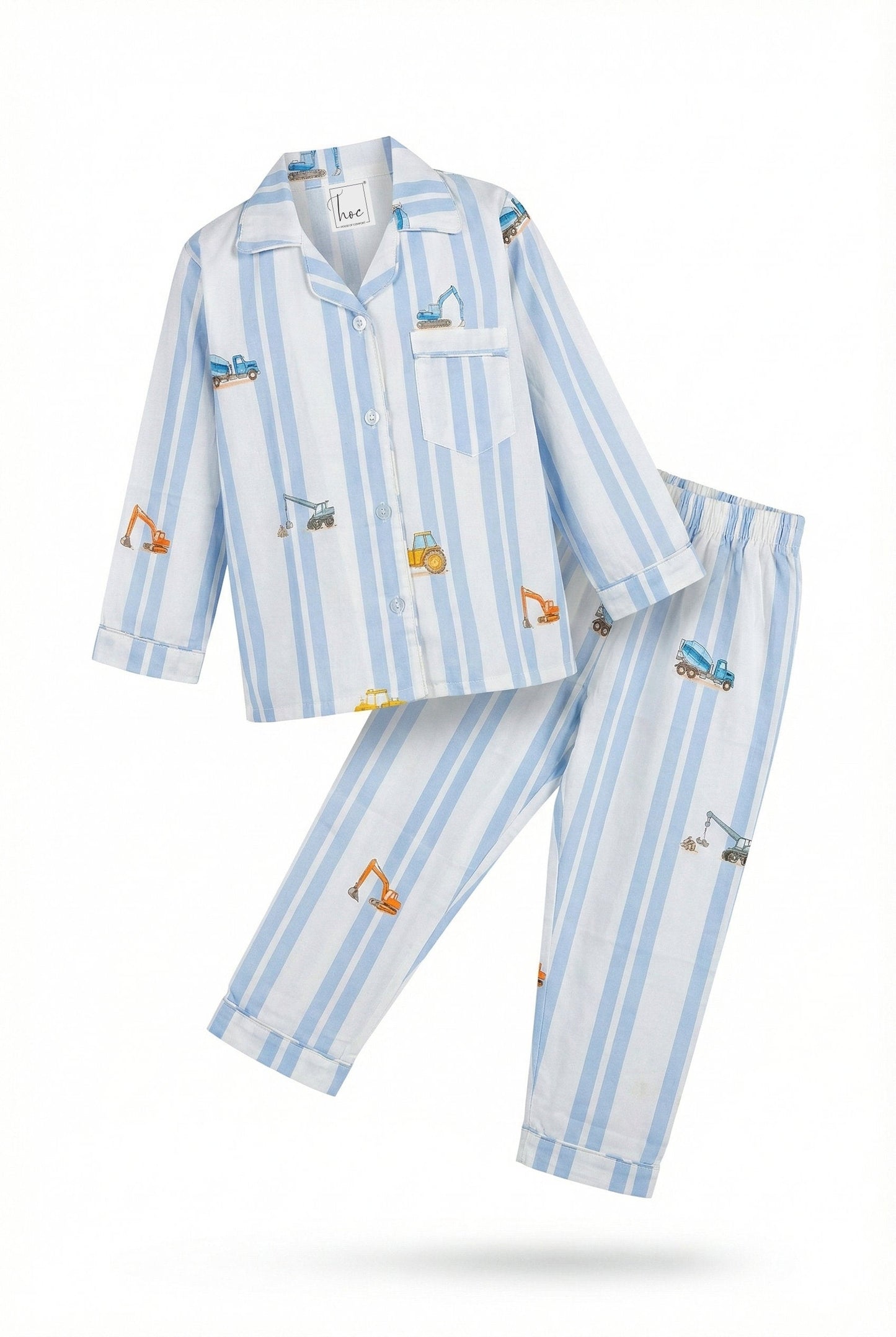 Tiny Trucks PJ Set House of Comfort