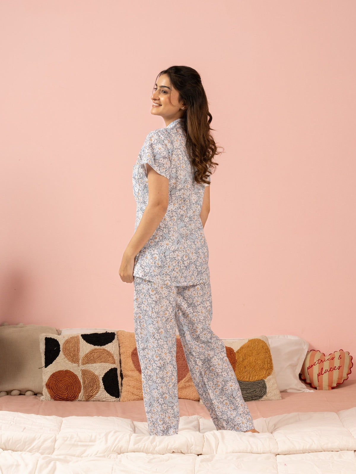 Garden Glow Braless PJ Set House of Comfort