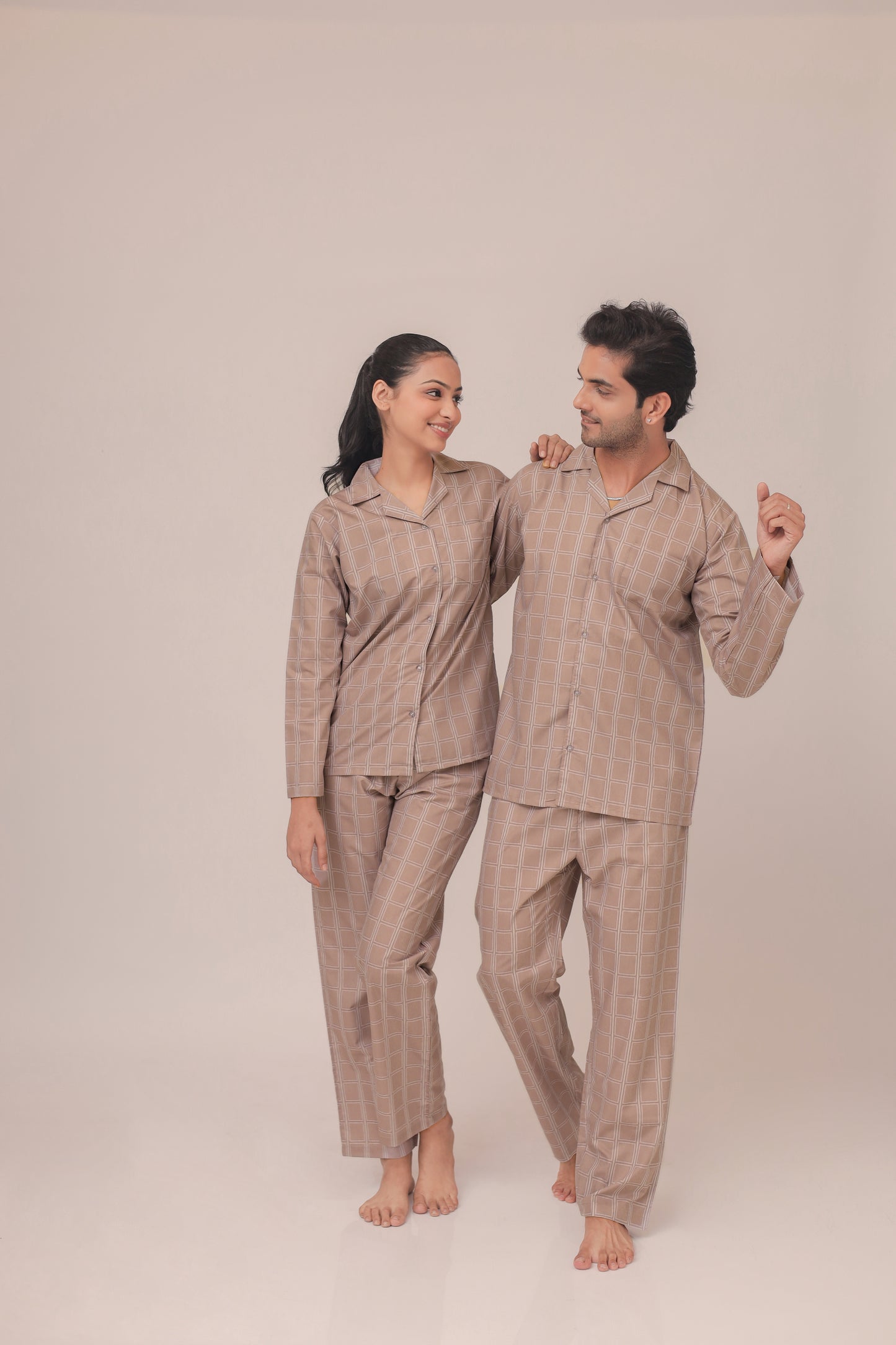 The All Squared Couple PJ Set- Male thehouseofcomfort