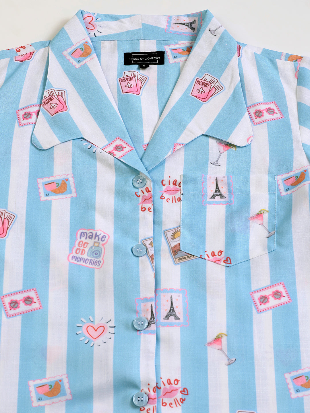 Midnight in Paris PJ Set House of Comfort