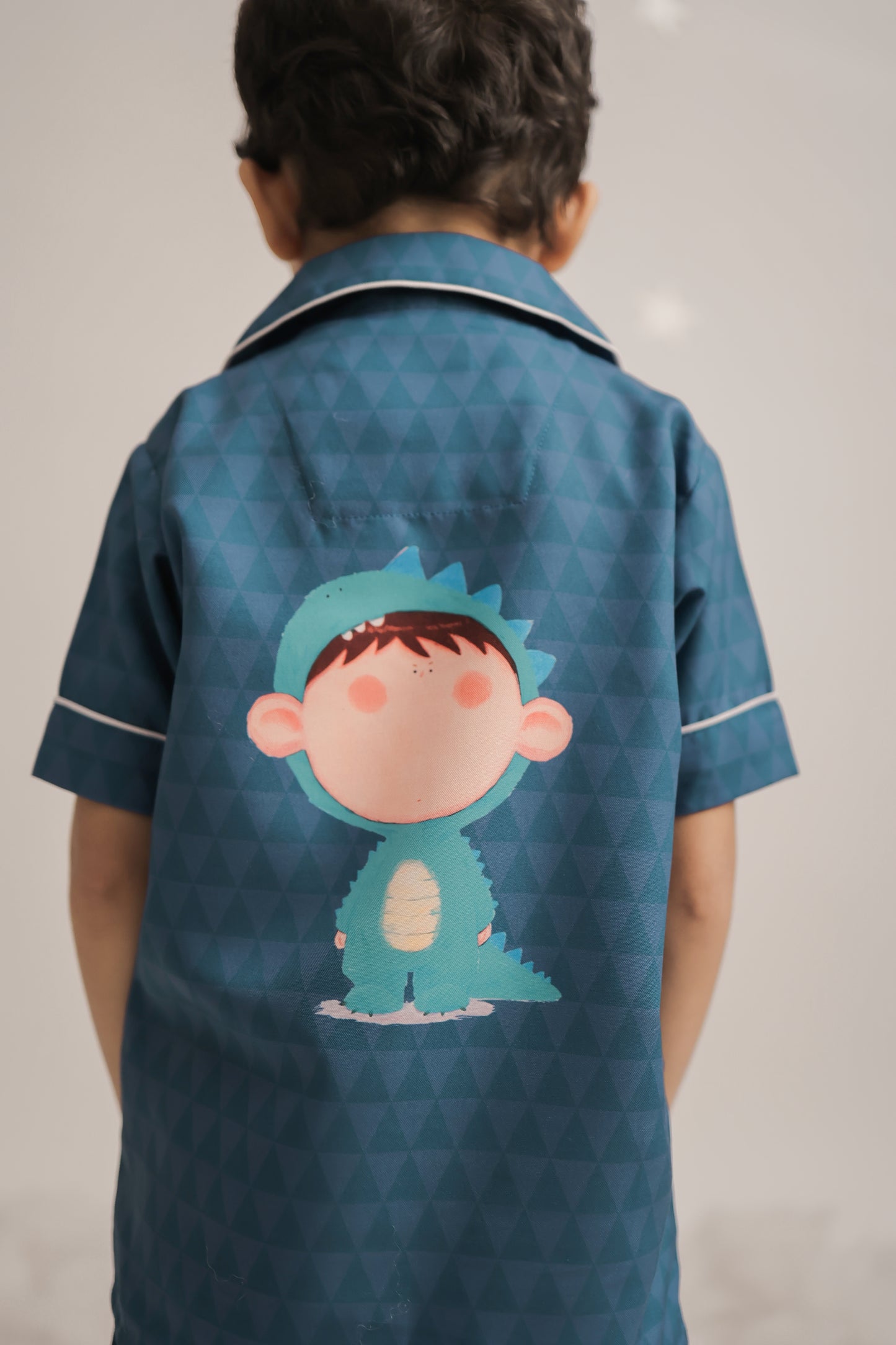 Lil Cute Monster Shorts Set thehouseofcomfort