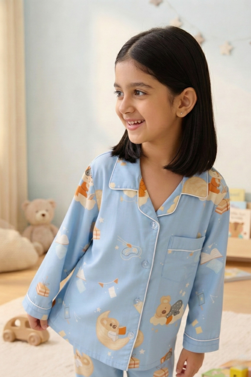 Sleepy Bear Tales PJ Set House of Comfort