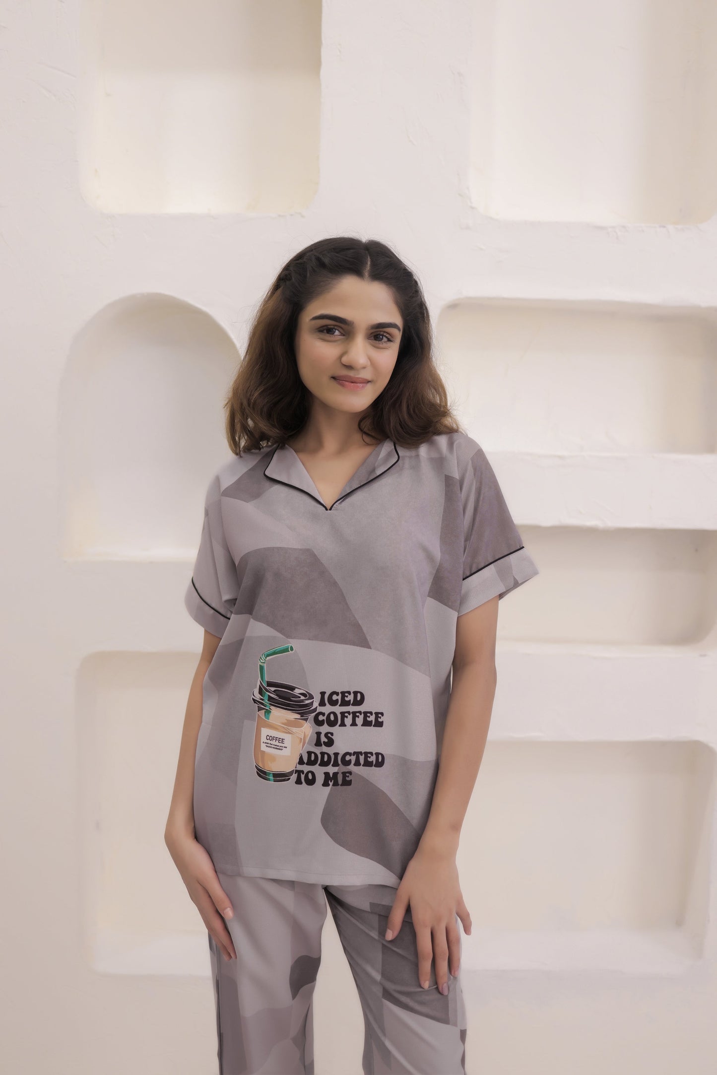 The Spill the Beans PJ Set House of Comfort