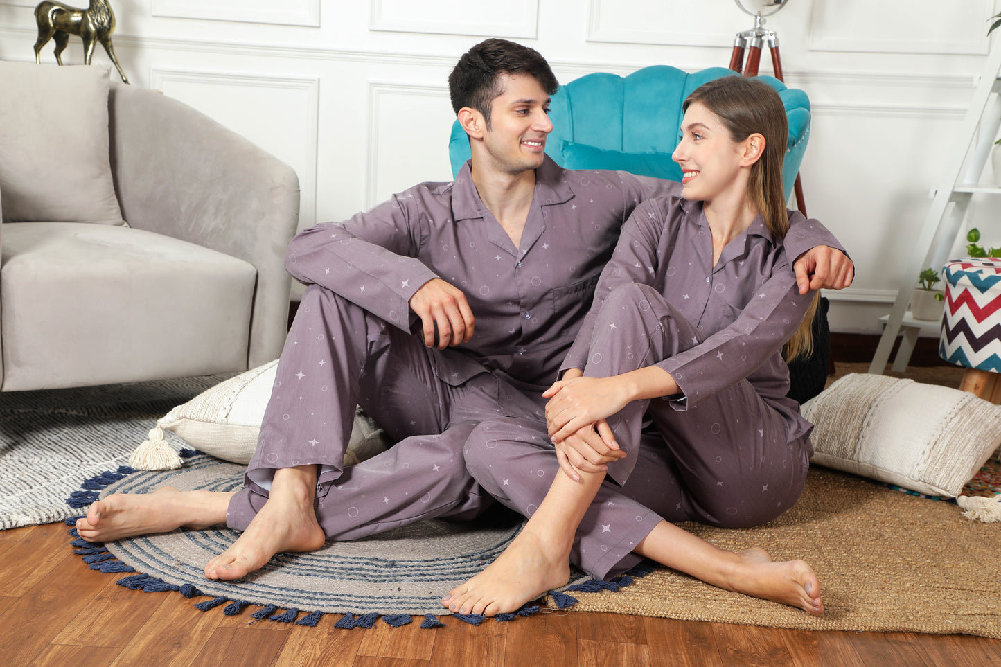 The Sleep Experts Couple PJ Set-Female thehouseofcomfort