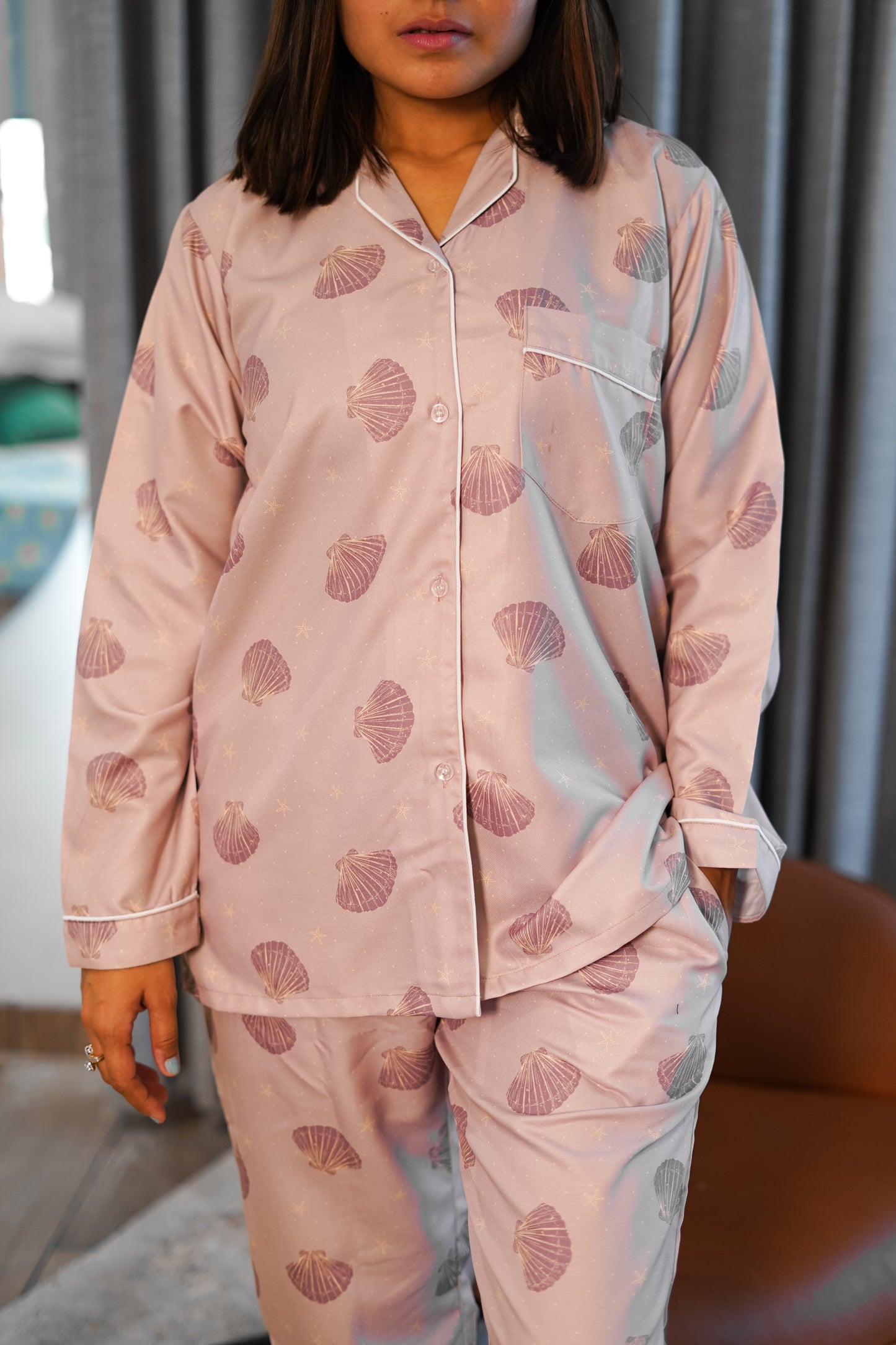 Stars & Shells PJ Set thehouseofcomfort