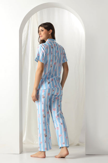 Midnight in Paris PJ Set House of Comfort