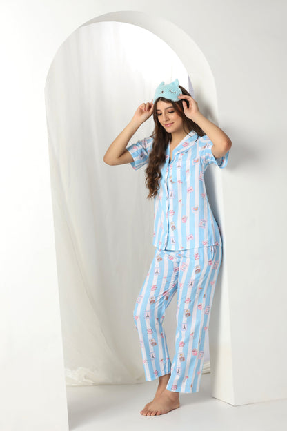 Midnight in Paris PJ Set House of Comfort