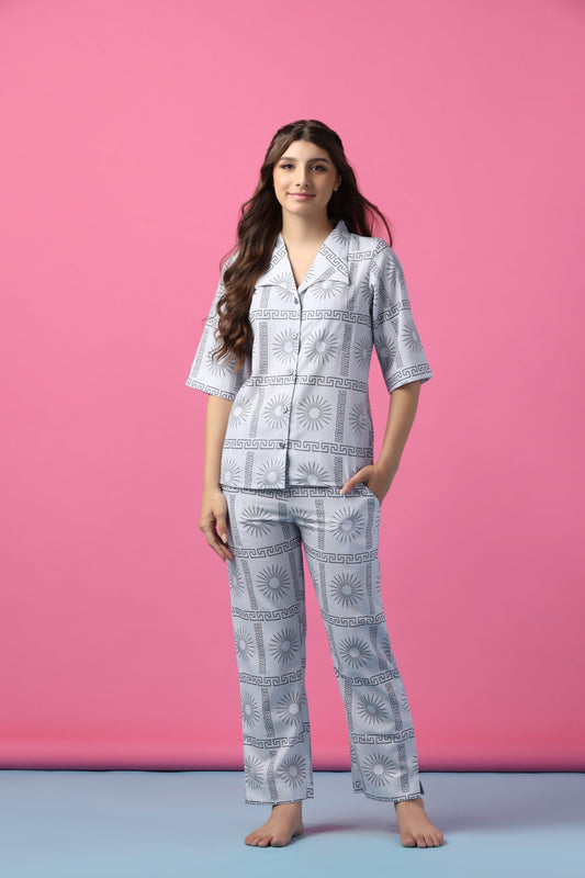 Morning Maze PJ Set House of Comfort