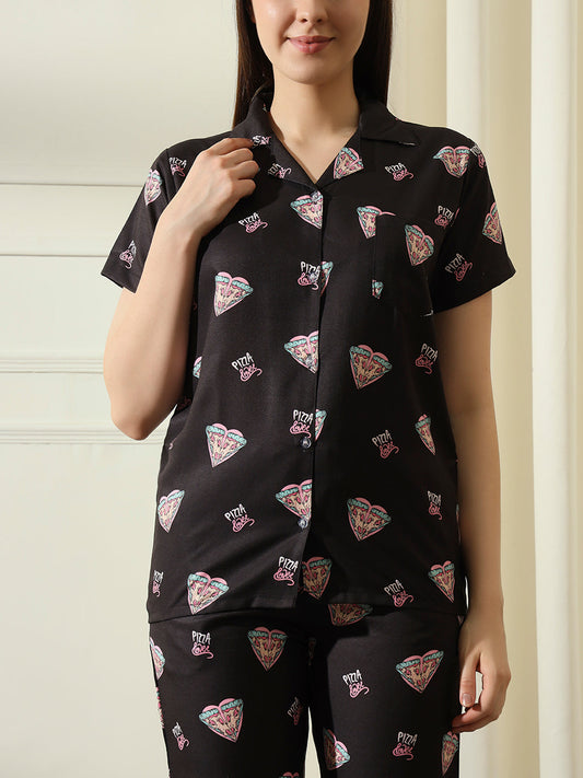 Ultimate Pizza Love Pyjama Set thehouseofcomfort