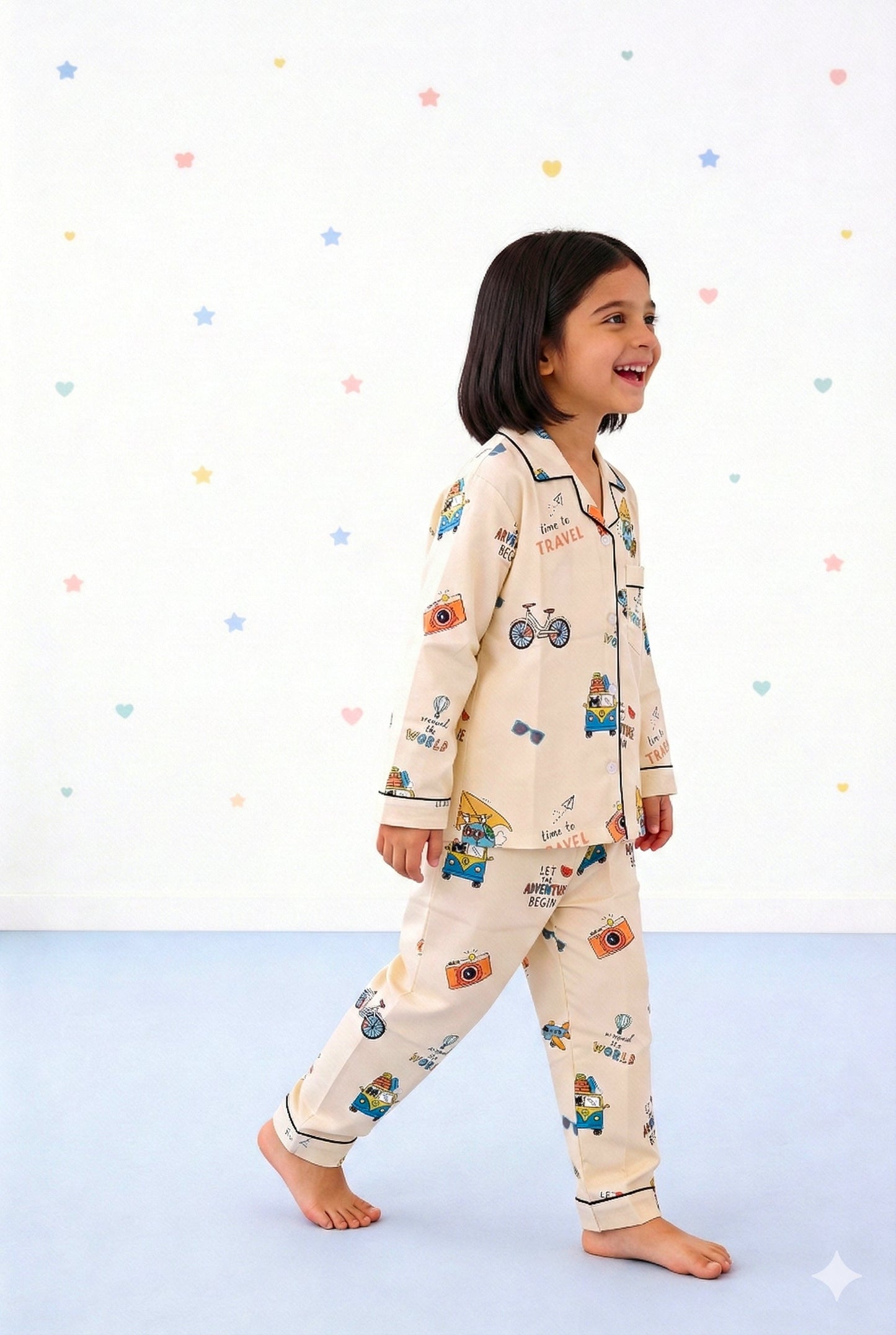 Time to Travel PJ Set House of Comfort
