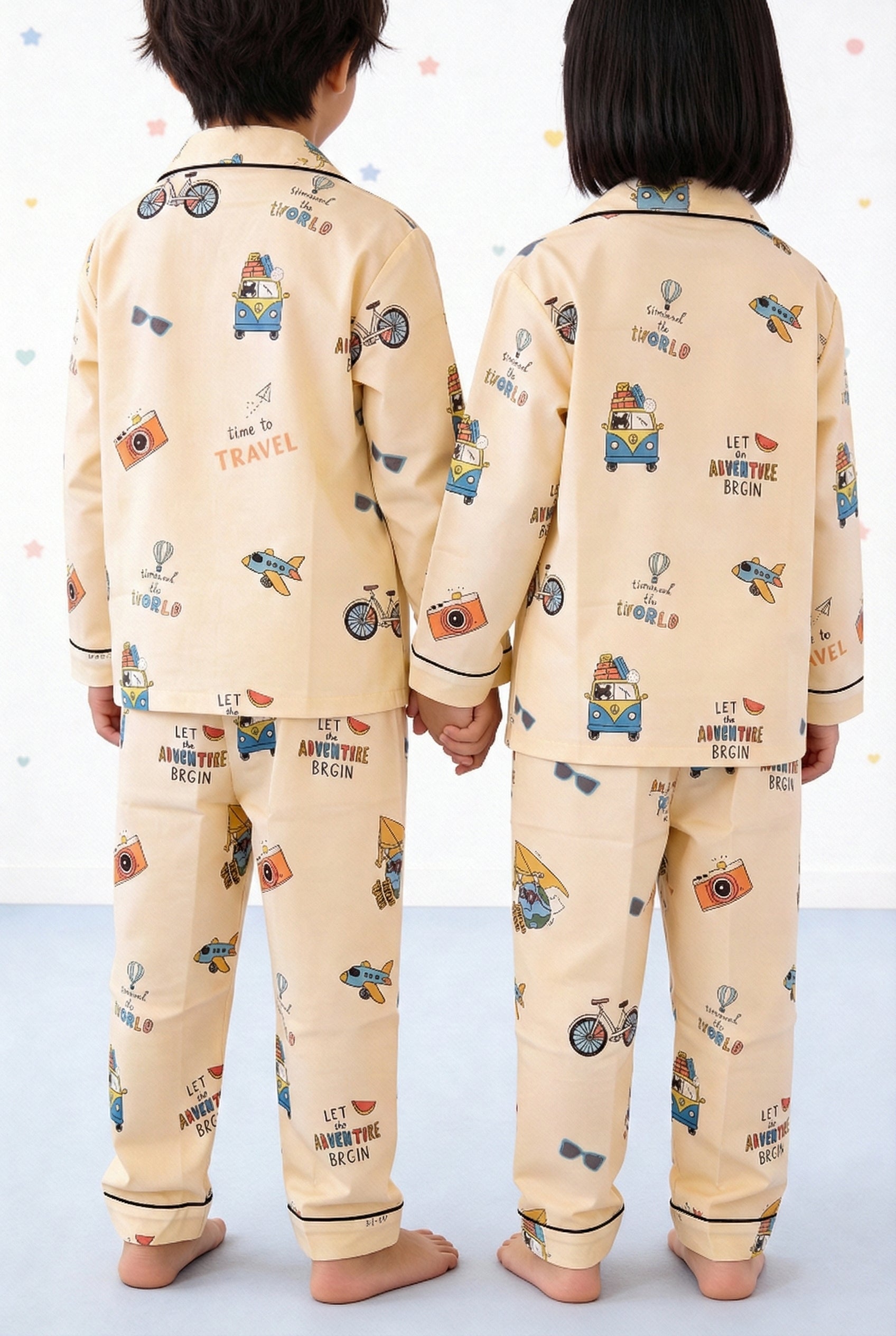 Time to Travel PJ Set House of Comfort