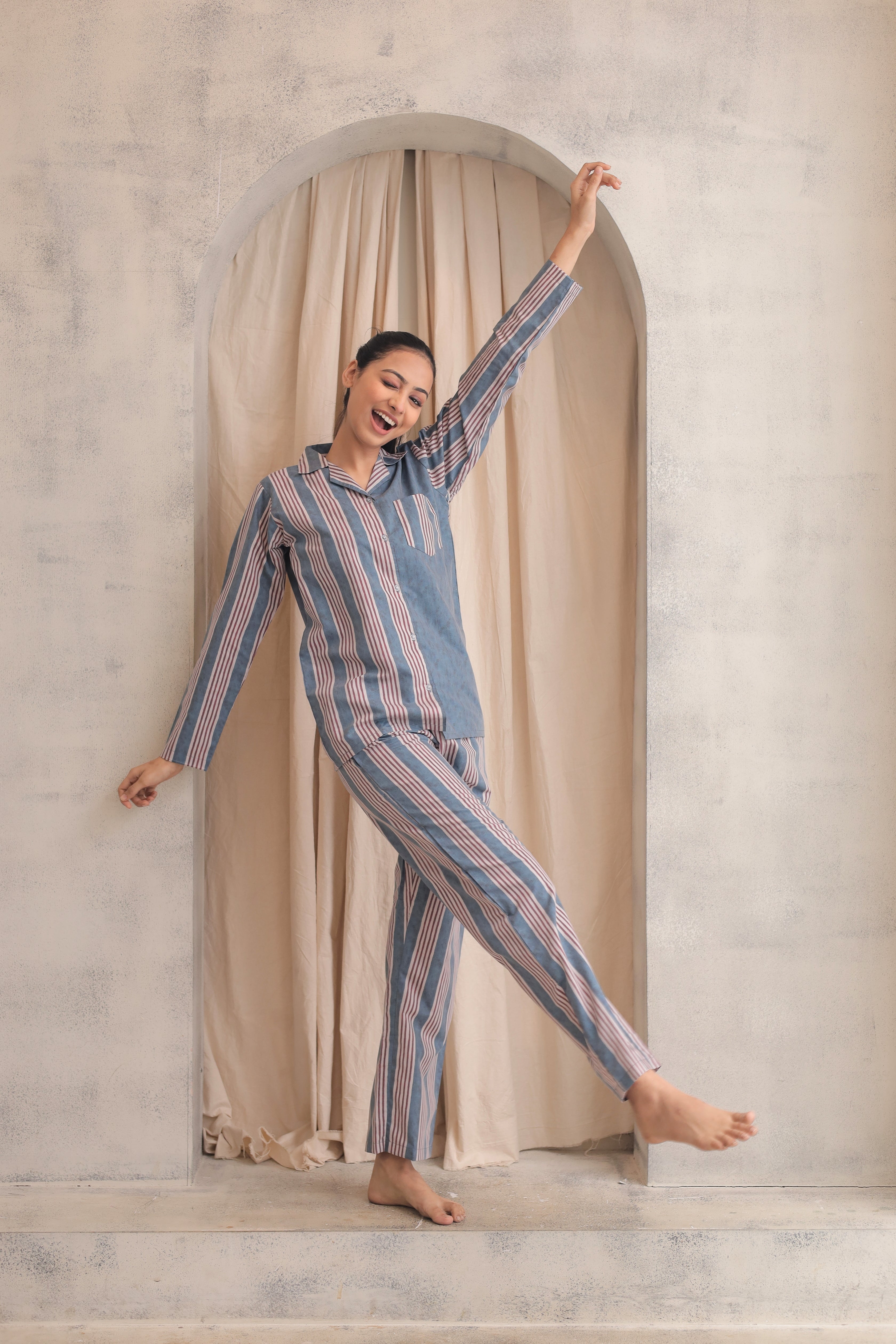 Twinning & Winning Couple PJ Set- Female thehouseofcomfort