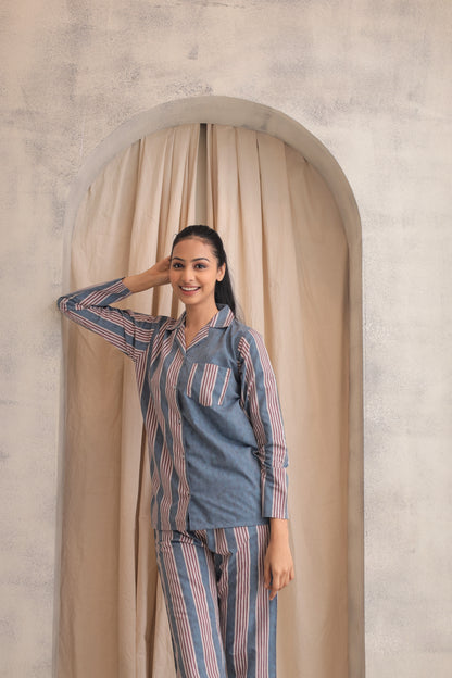 Twinning & Winning Couple PJ Set- Female thehouseofcomfort