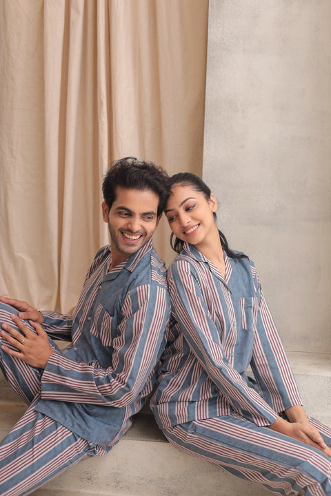 Twinning & Winning Couple PJ Set- Male thehouseofcomfort