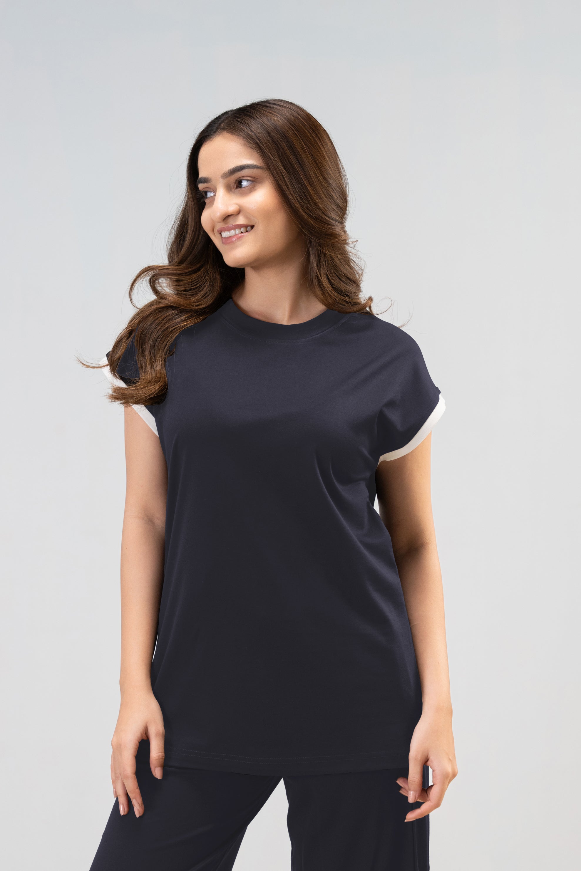Charcoal Gray Lycra PJ Set House of Comfort