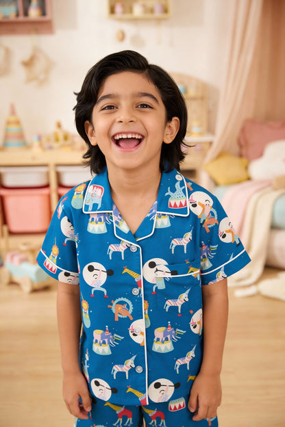 Circus Themed Shorts Set House of Comfort