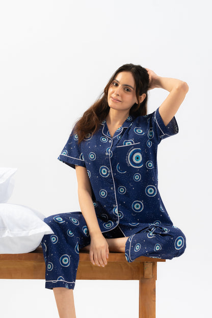 Classic Evil Eye PJ Set House of Comfort