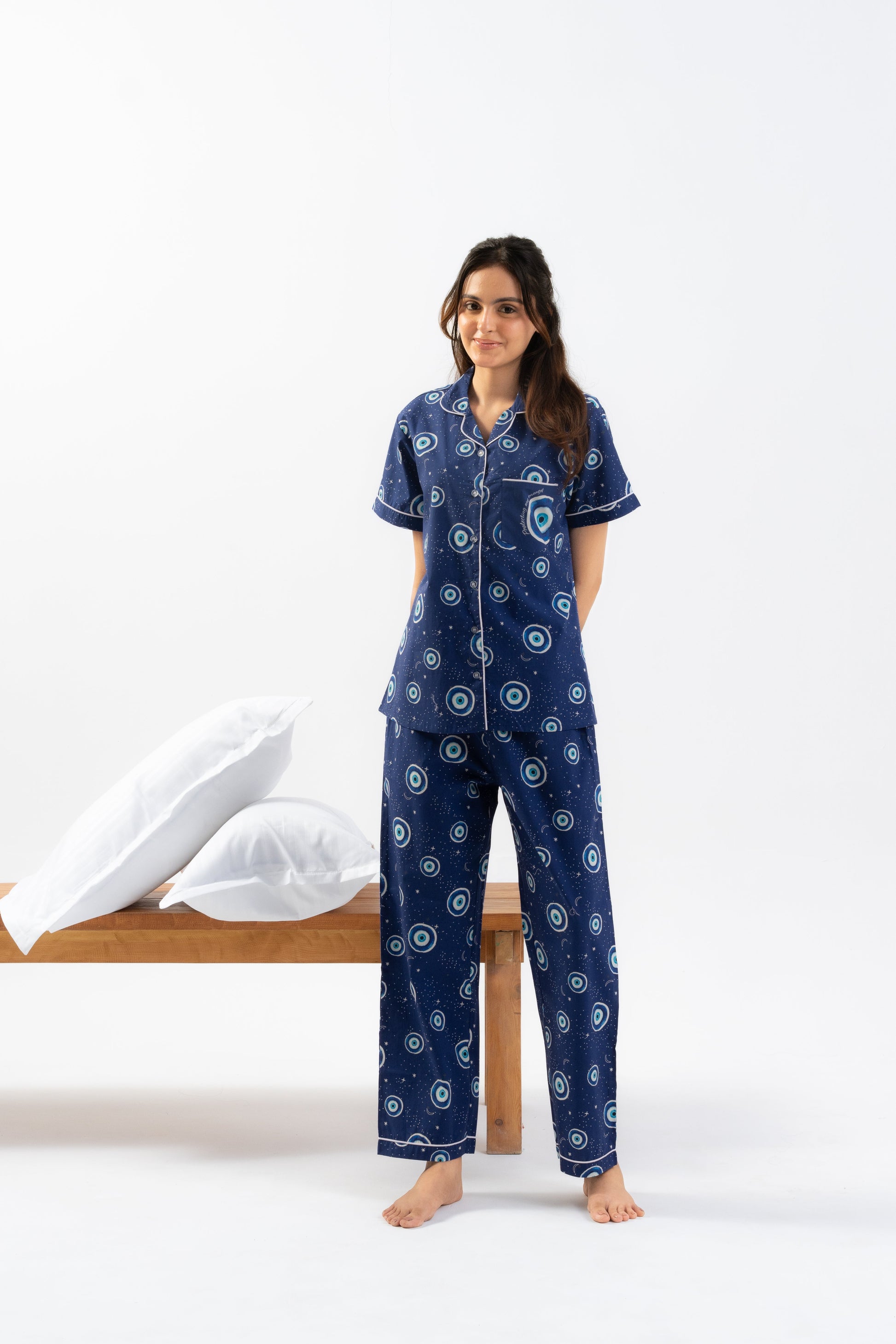 Classic Evil Eye PJ Set House of Comfort