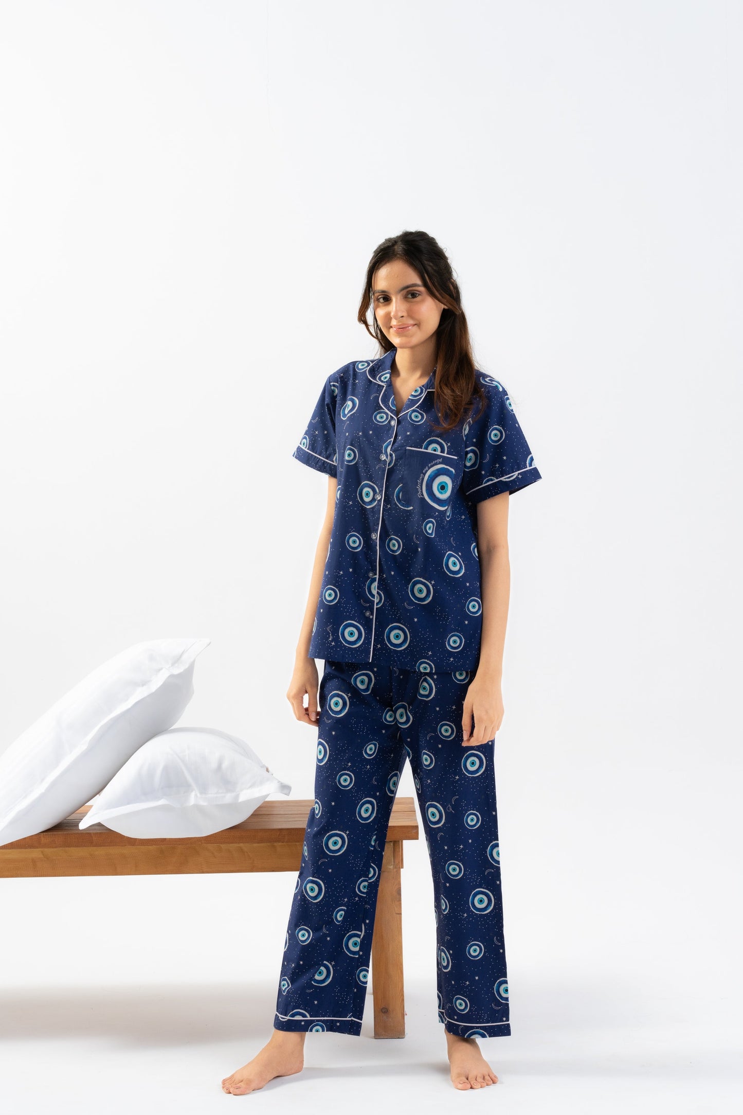 Classic Evil Eye PJ Set House of Comfort