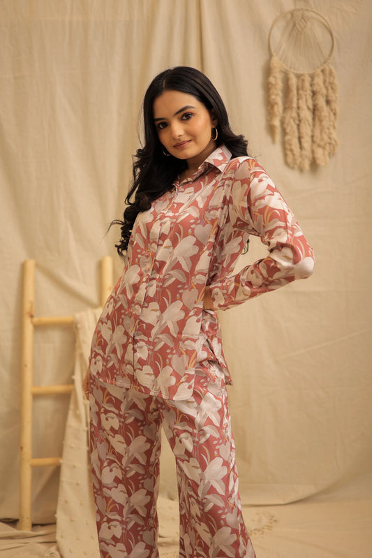 Queen of Blooms Co-ord Set House of Comfort