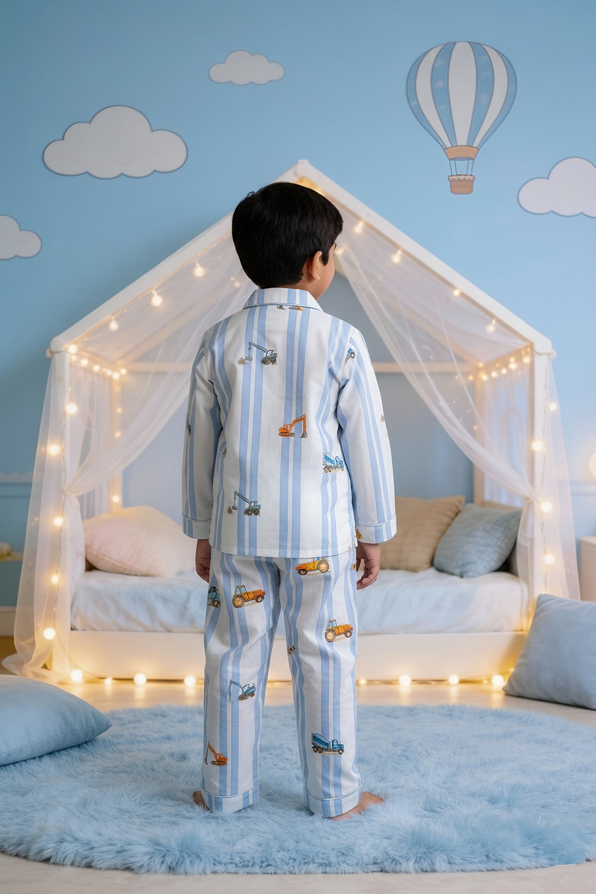 Tiny Trucks PJ Set House of Comfort