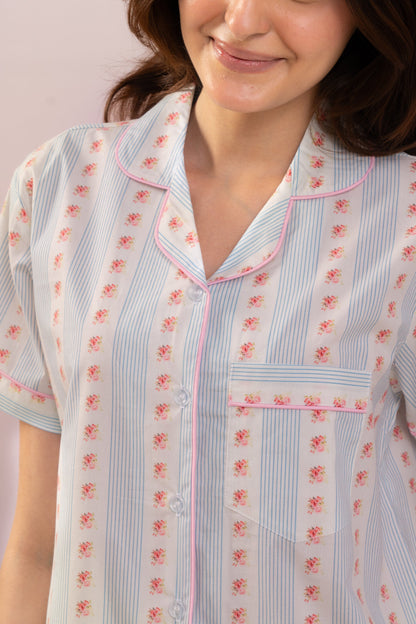 English Garden PJ Set House of Comfort