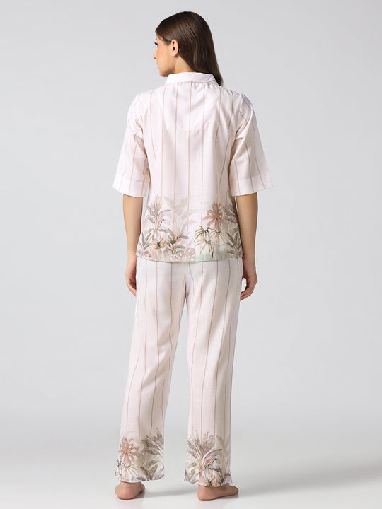 Dusk Petals PJ Set House of Comfort