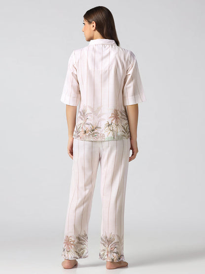 Dusk Petals PJ Set House of Comfort