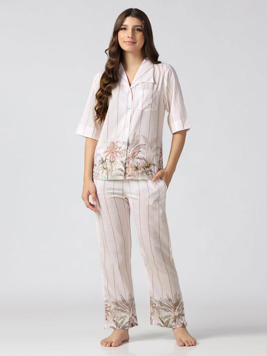 Dusk Petals PJ Set House of Comfort