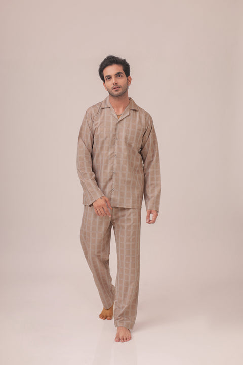 The All Squared Couple PJ Set- Male thehouseofcomfort
