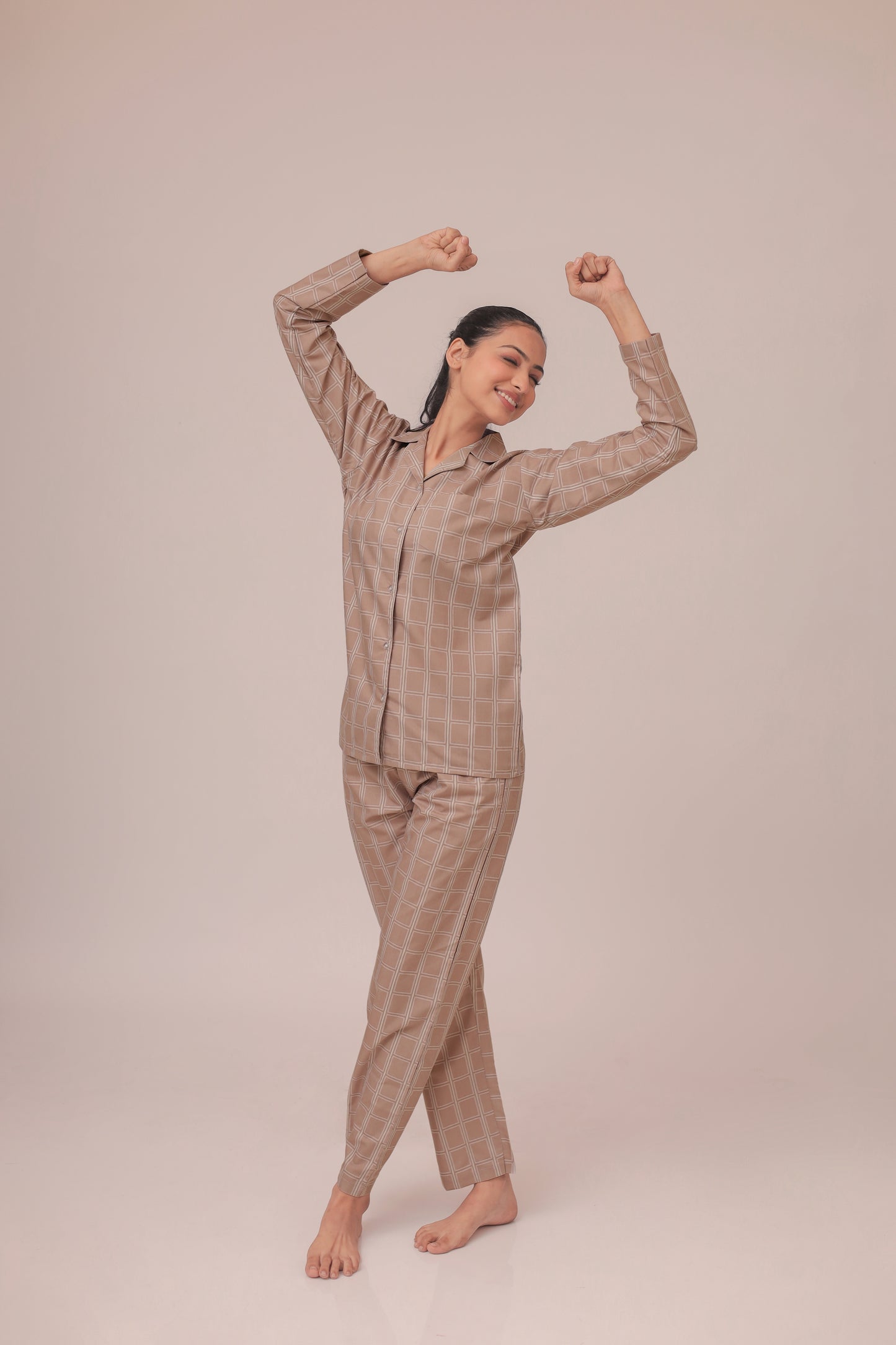 The All Squared Couple PJ Set- Female thehouseofcomfort