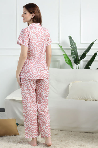 Pink Panther Braless PJ Set House of Comfort