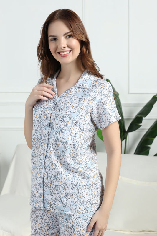 Garden Glow Braless PJ Set House of Comfort