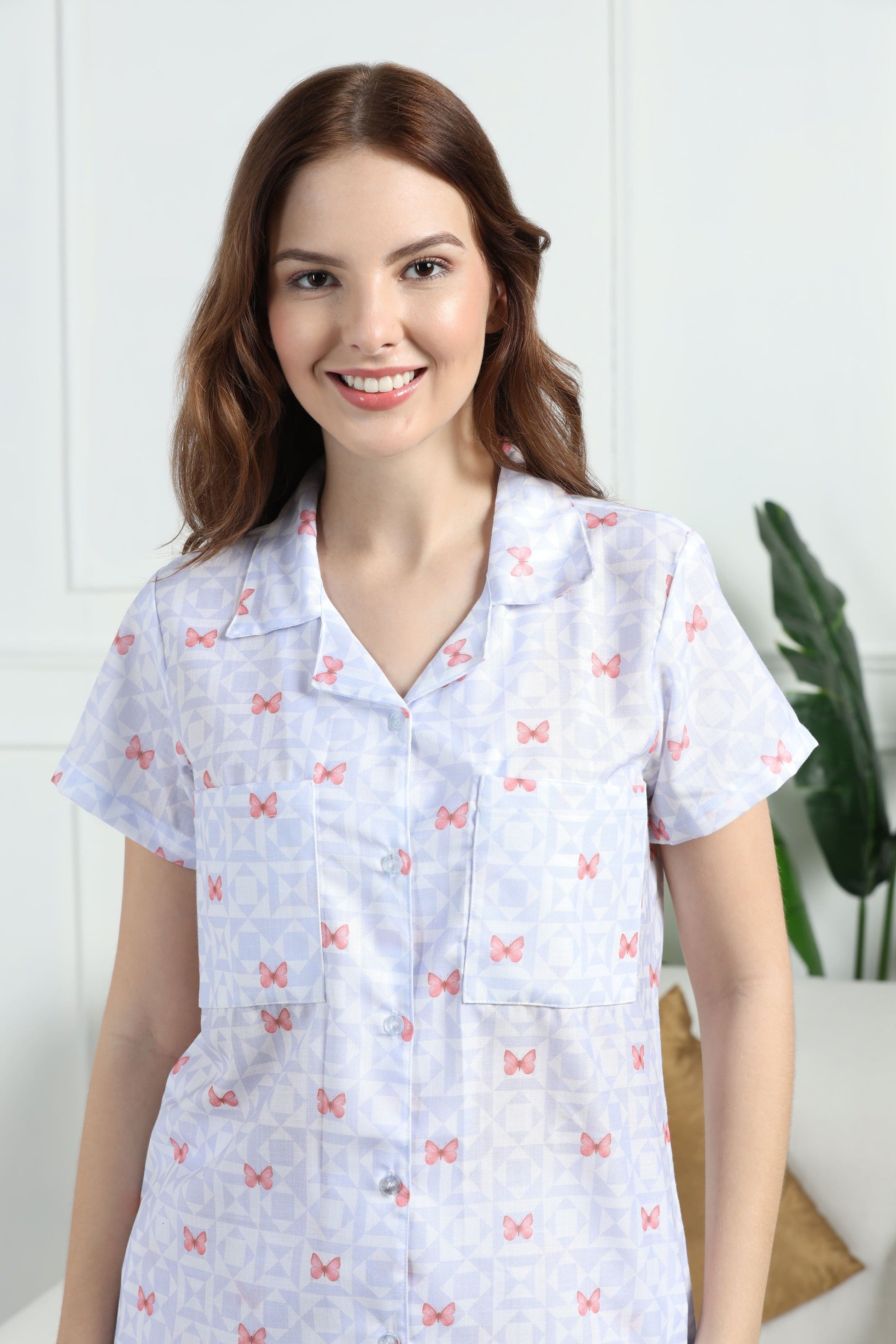Butterfly Bliss Braless PJ House of Comfort