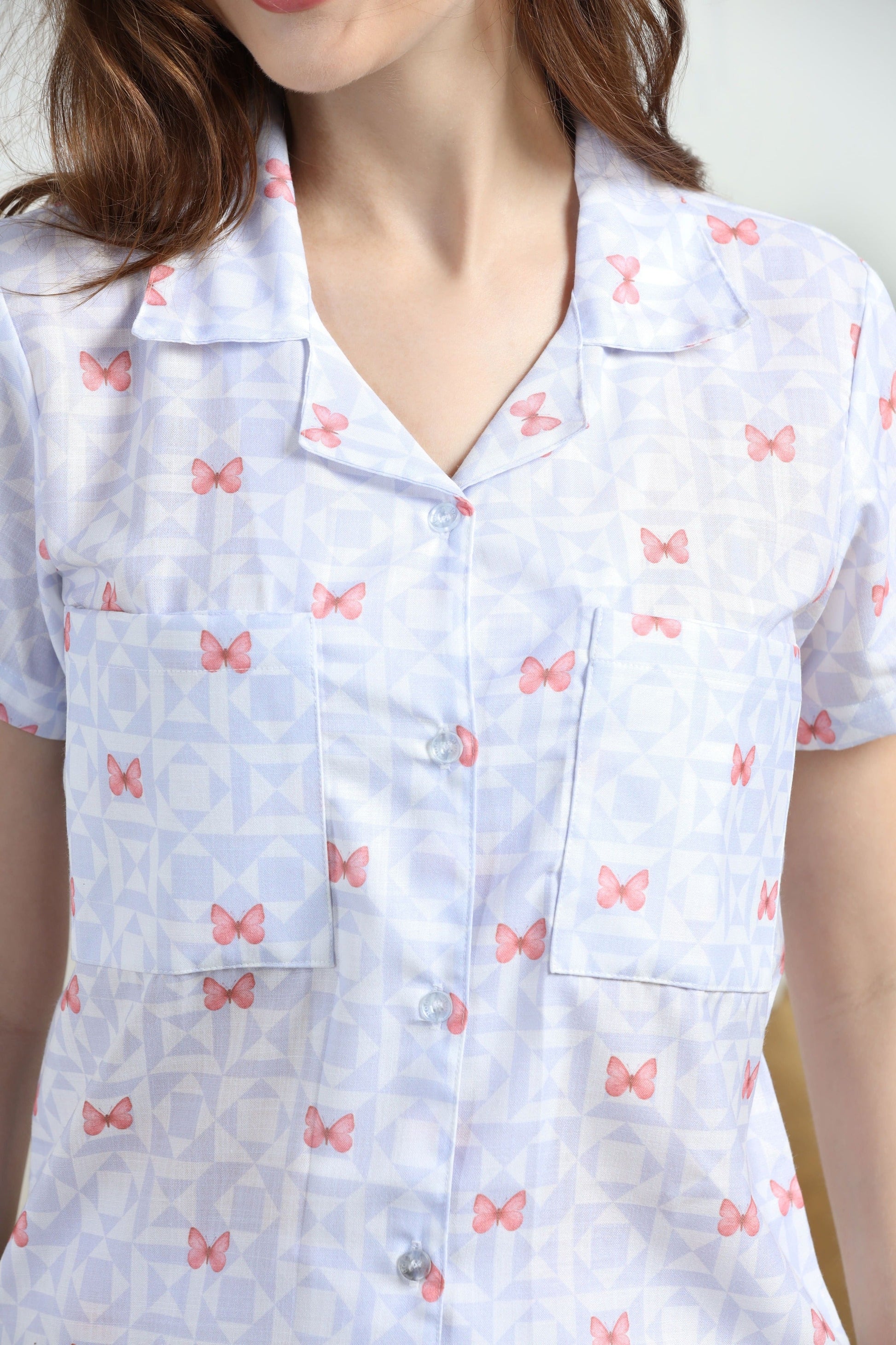 Butterfly Bliss Braless PJ House of Comfort