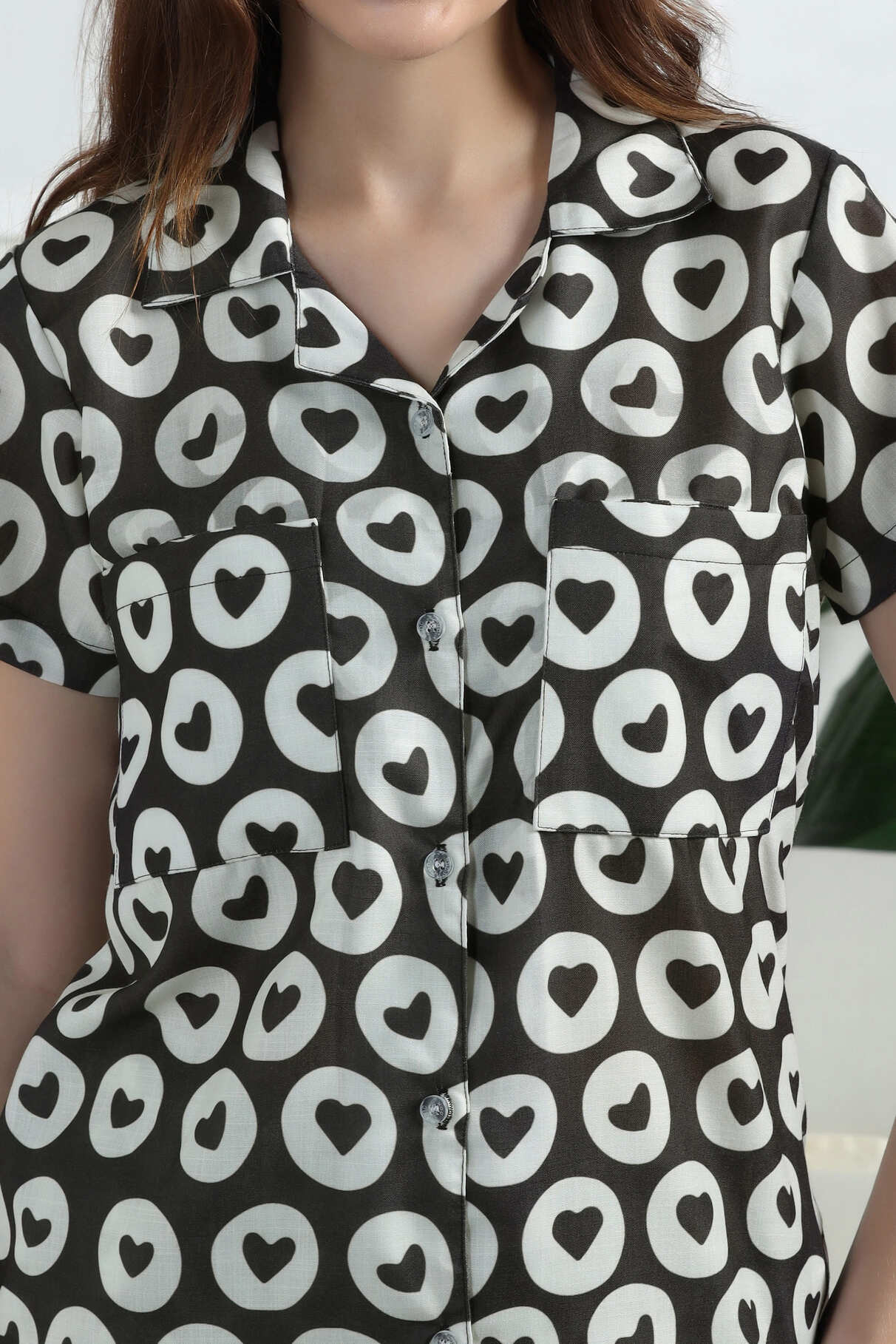 Retro Romance Braless PJ Set House of Comfort