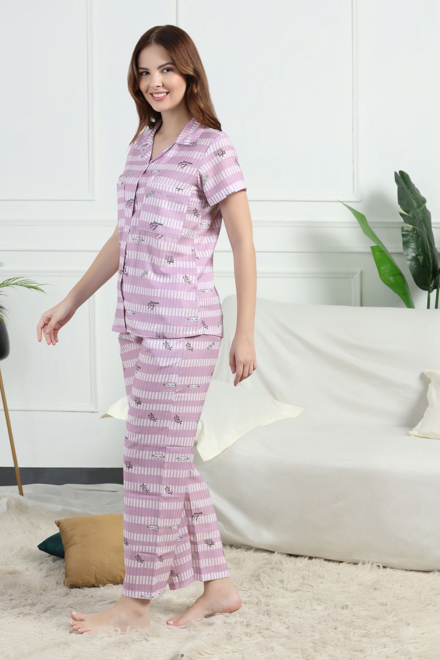 Sleep Talk Braless PJ Set House of Comfort