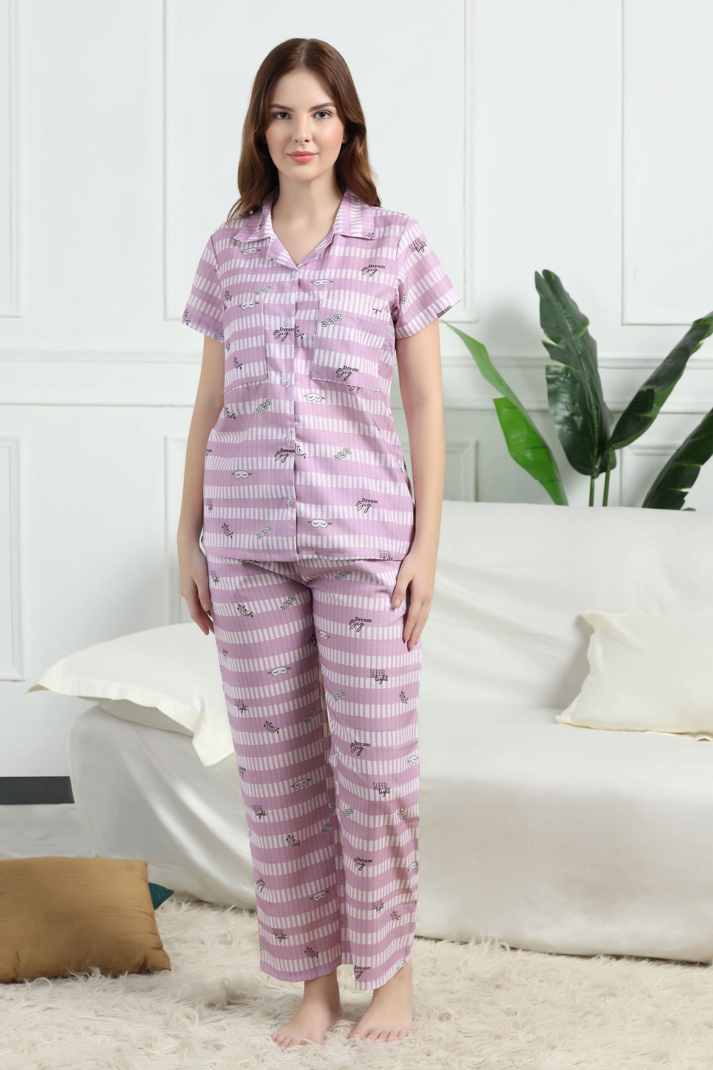 Sleep Talk Braless PJ Set House of Comfort