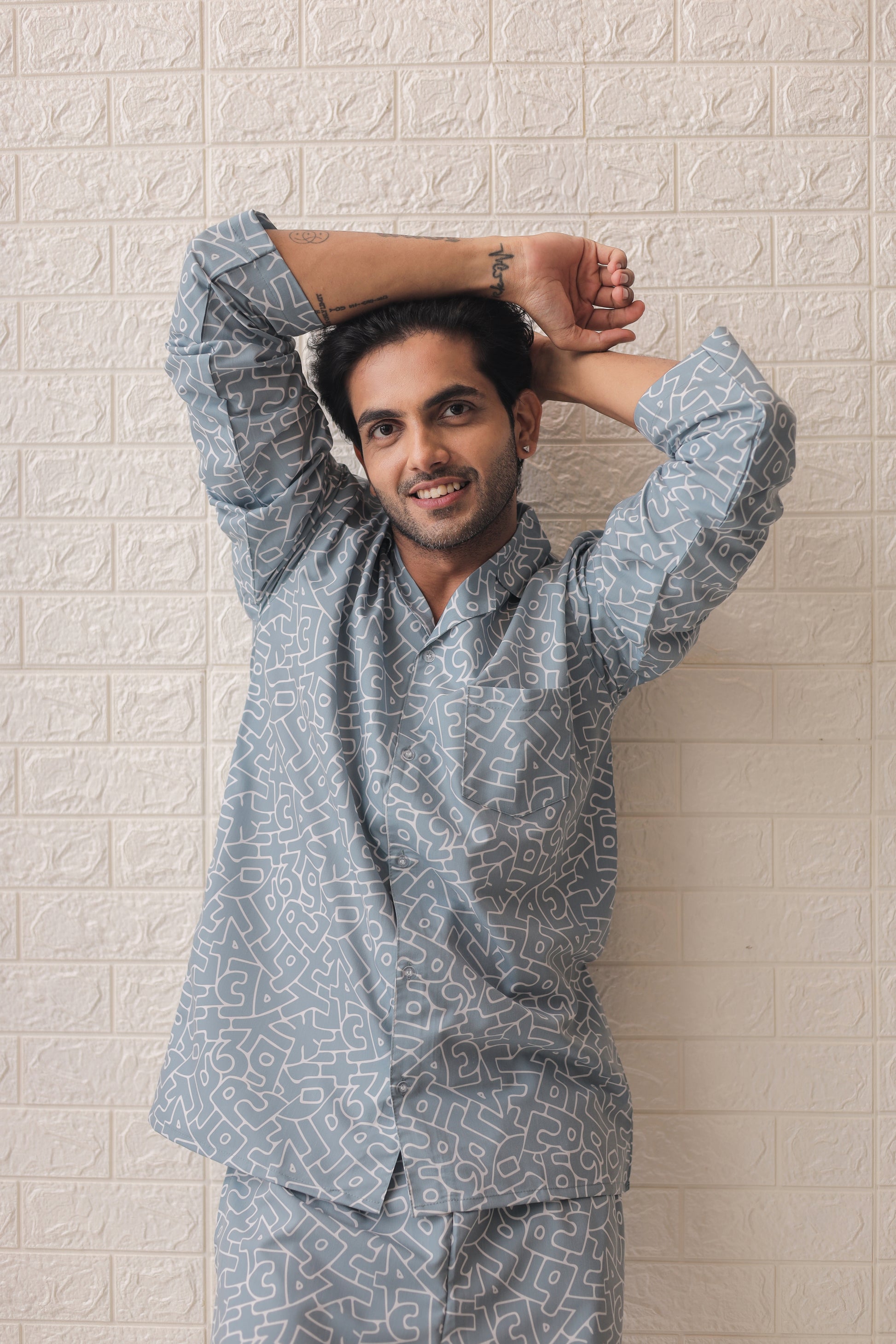 The Fun Couple PJ Set- Male thehouseofcomfort