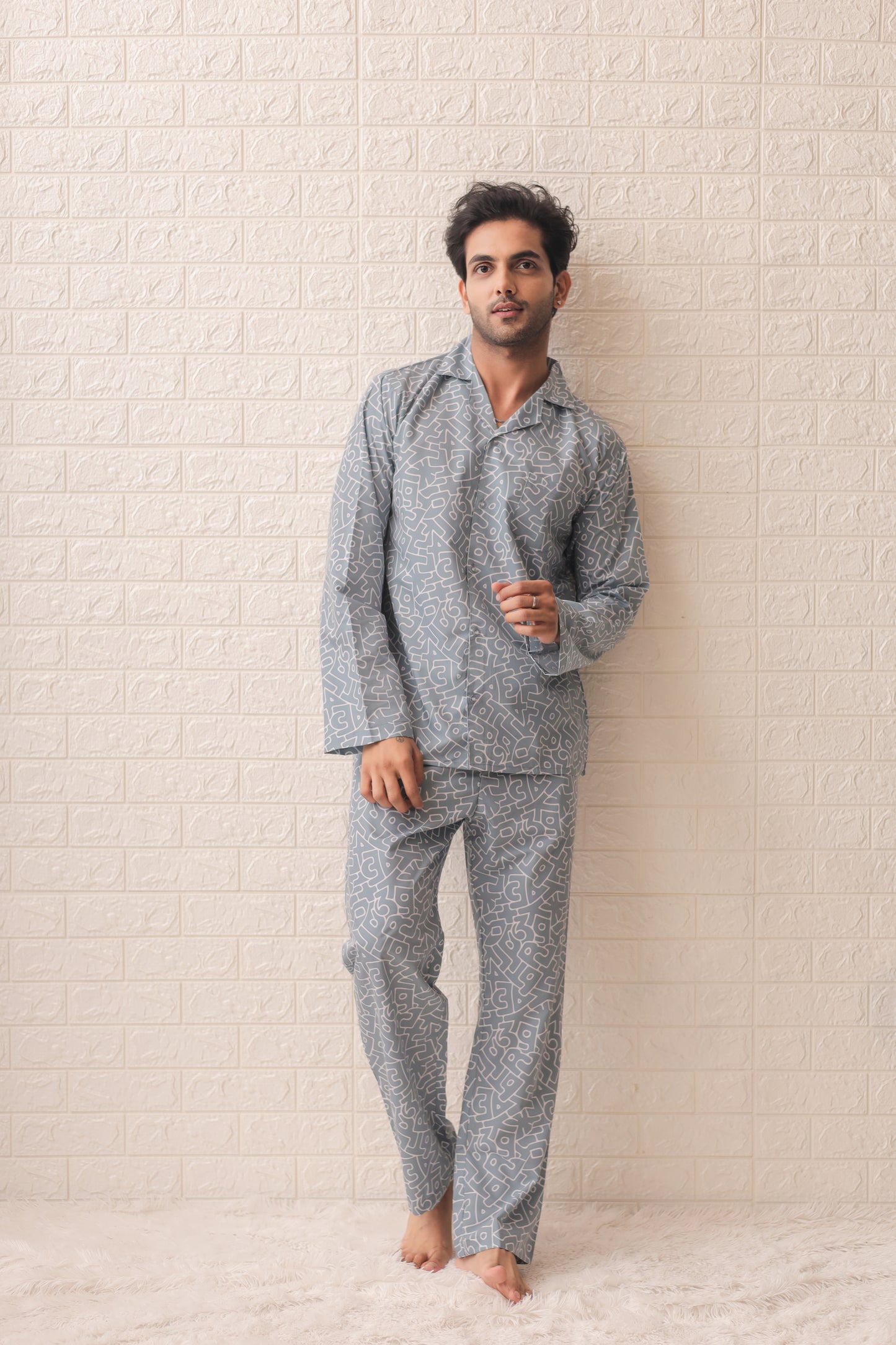 The Fun Couple PJ Set- Male thehouseofcomfort