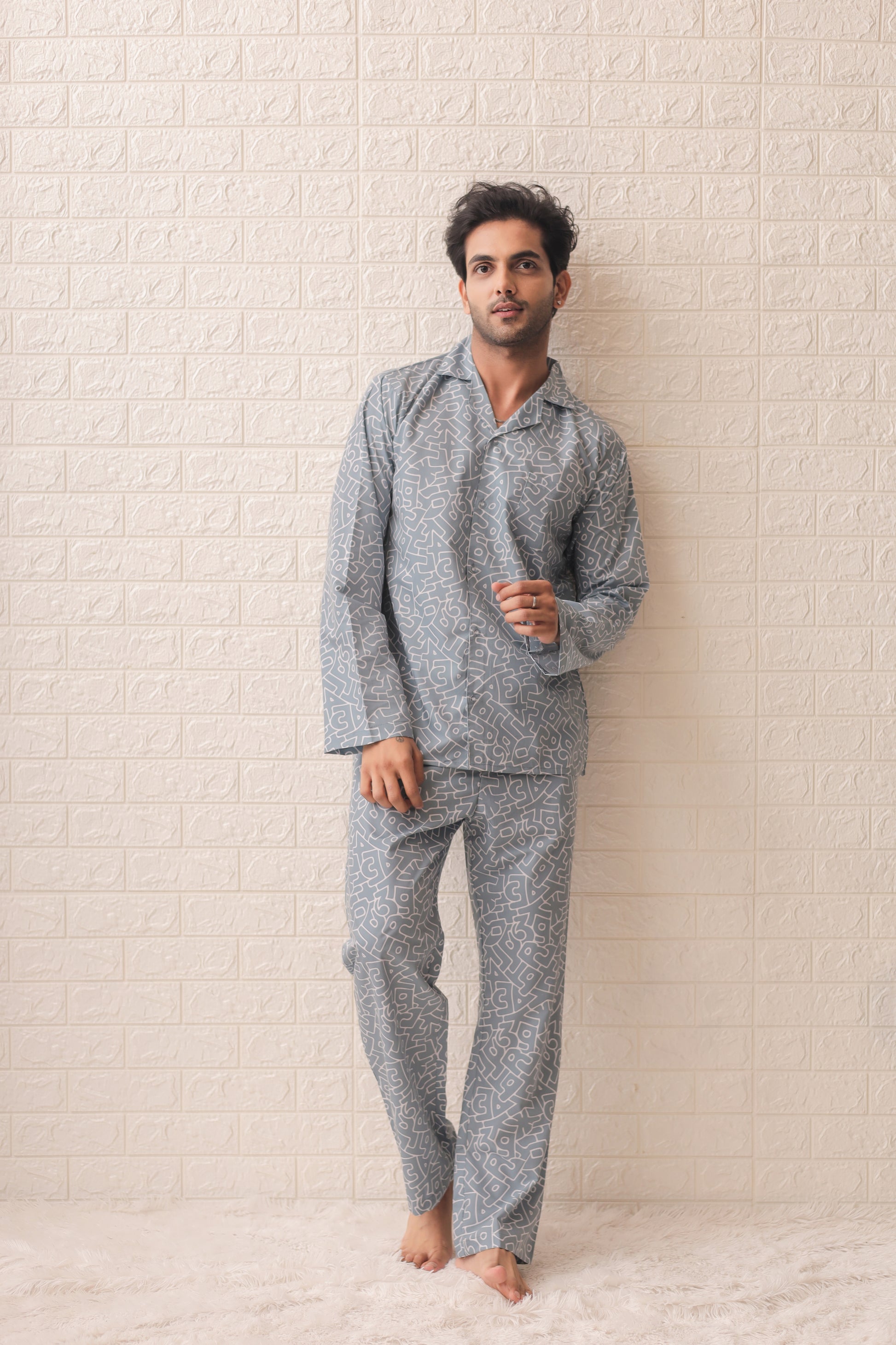 The Fun Couple PJ Set- Male thehouseofcomfort