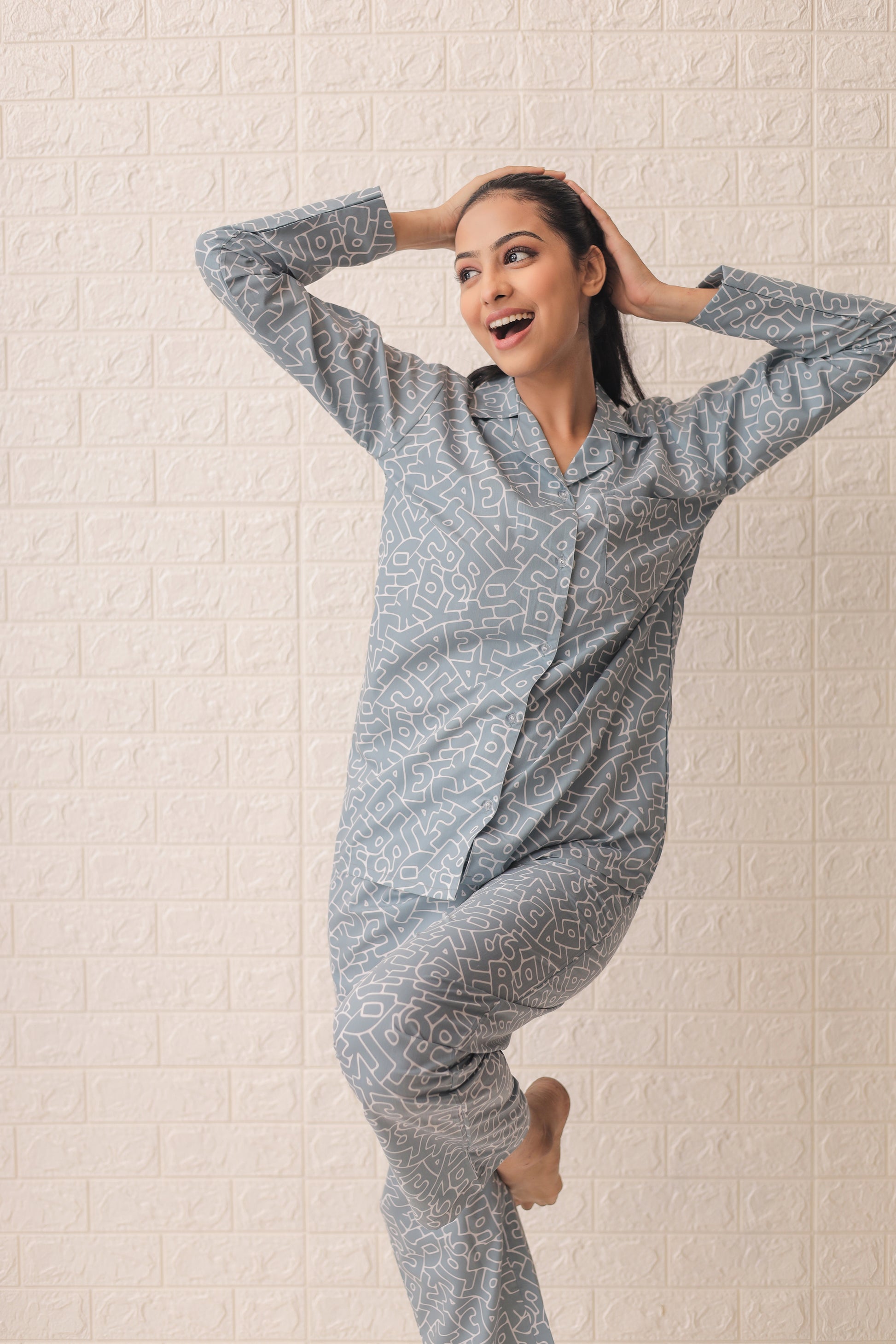 The Fun Couple PJ Set- Female thehouseofcomfort