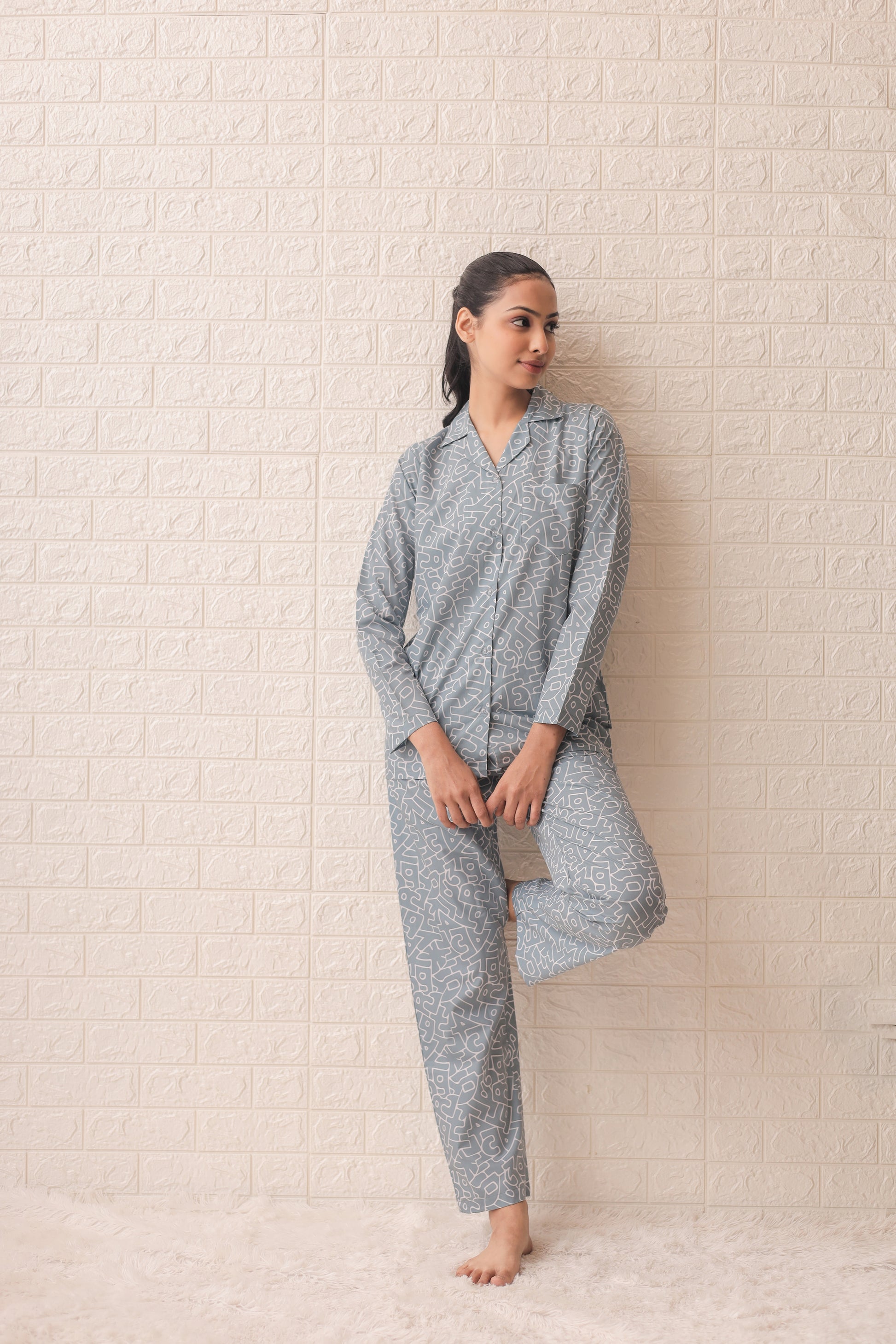 The Fun Couple PJ Set- Female thehouseofcomfort