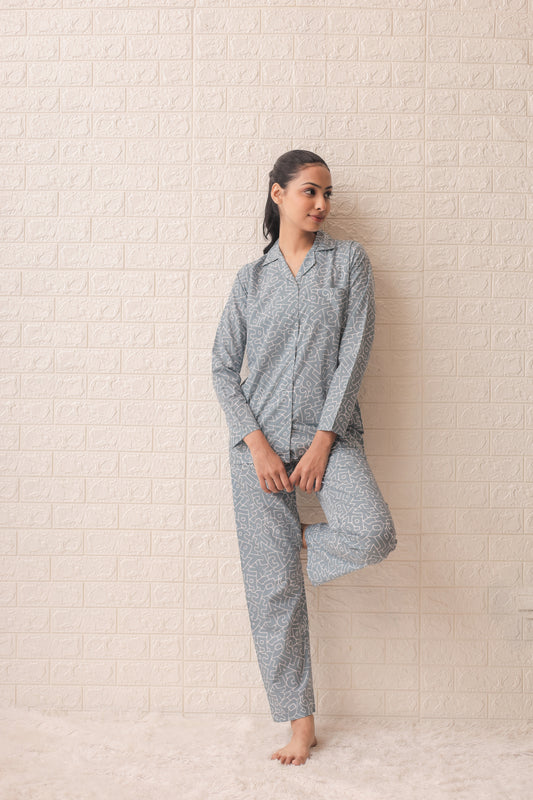 The Fun Couple PJ Set- Female thehouseofcomfort