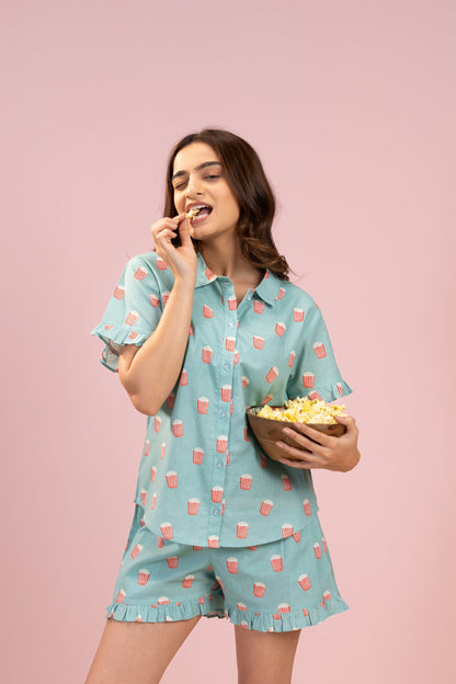 Chill & Pop Shorts Set House of Comfort