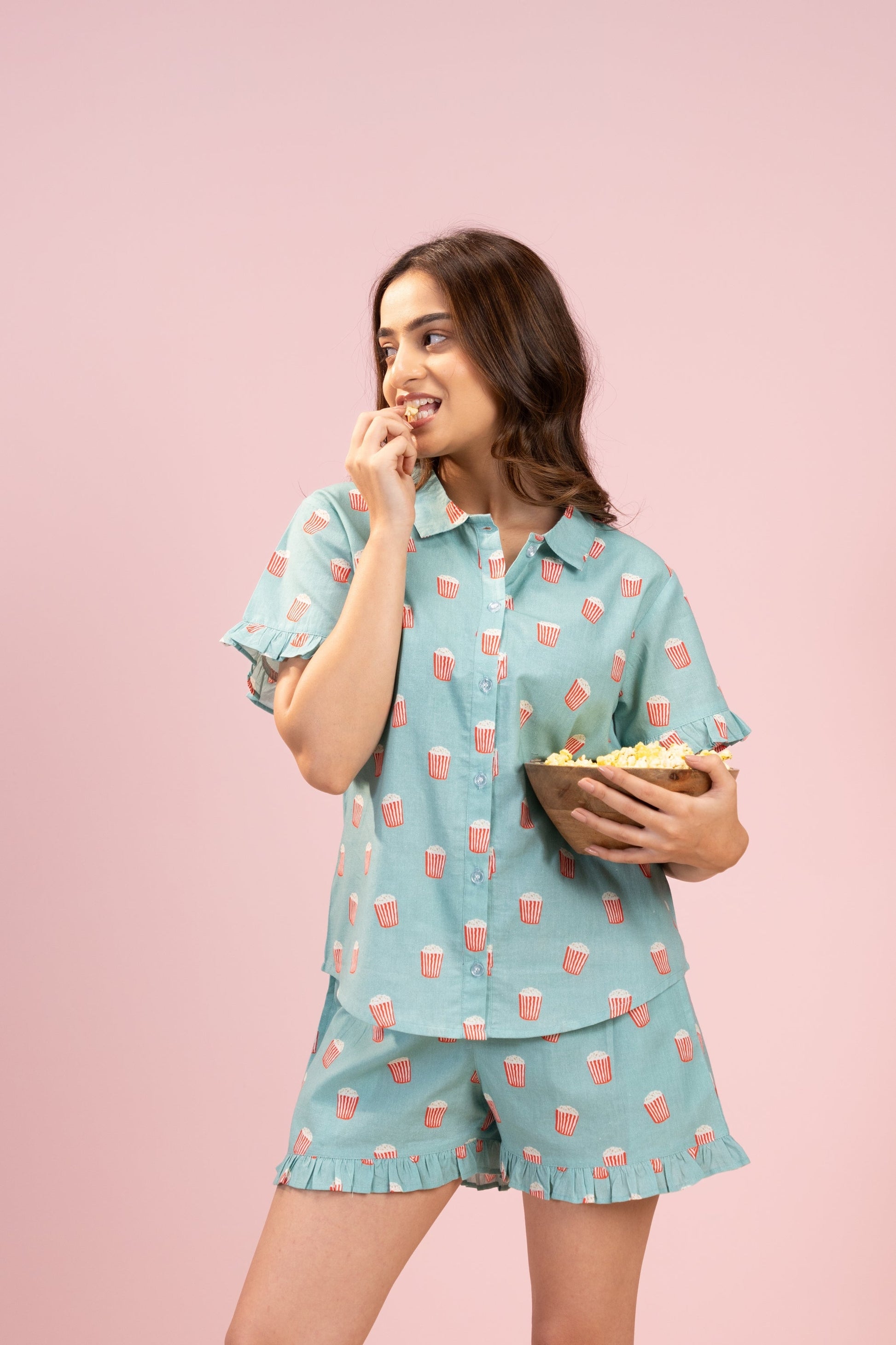 Chill & Pop Shorts Set House of Comfort